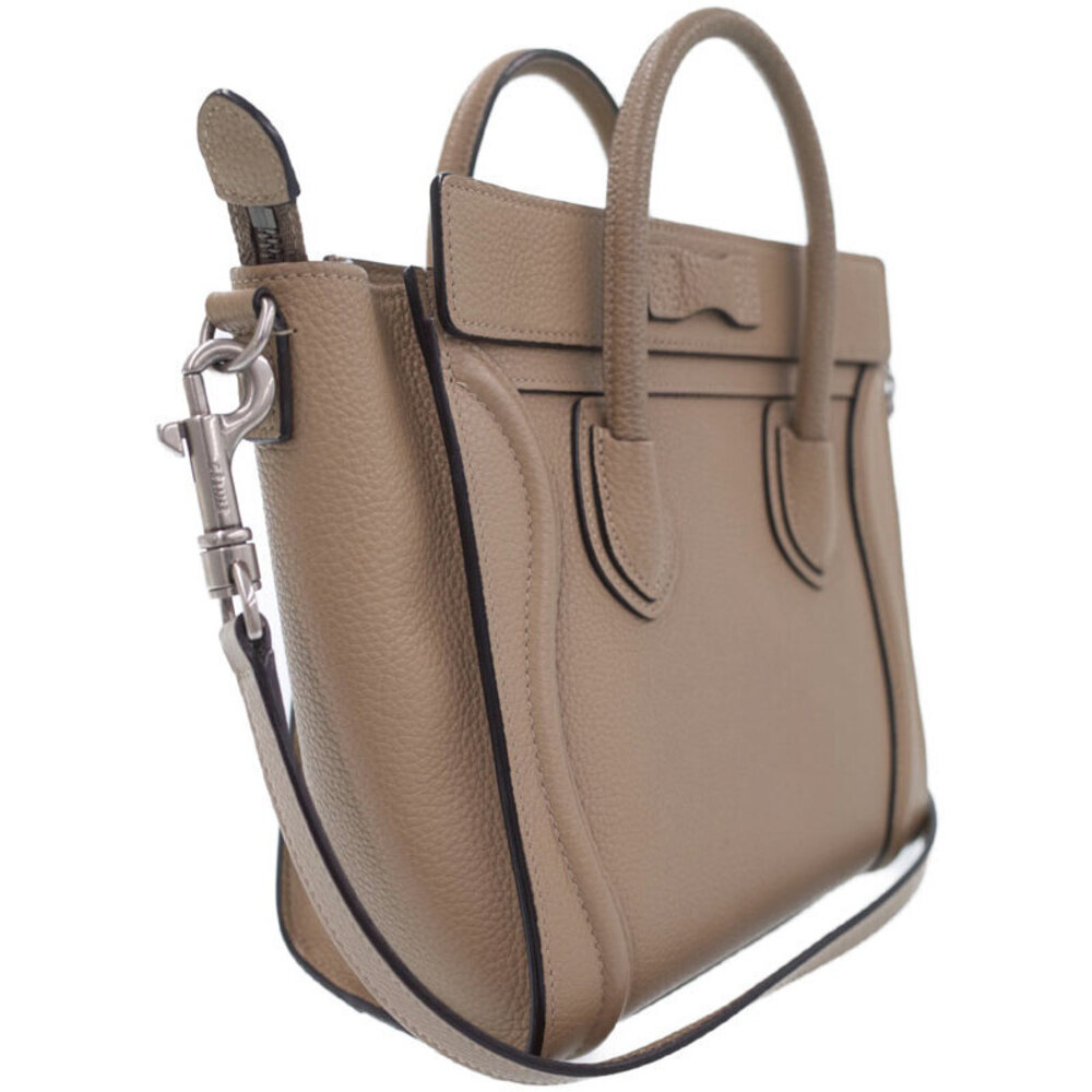 Celine Luggage Logo Shopper Bag